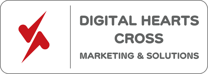 Digital Hearts Cross