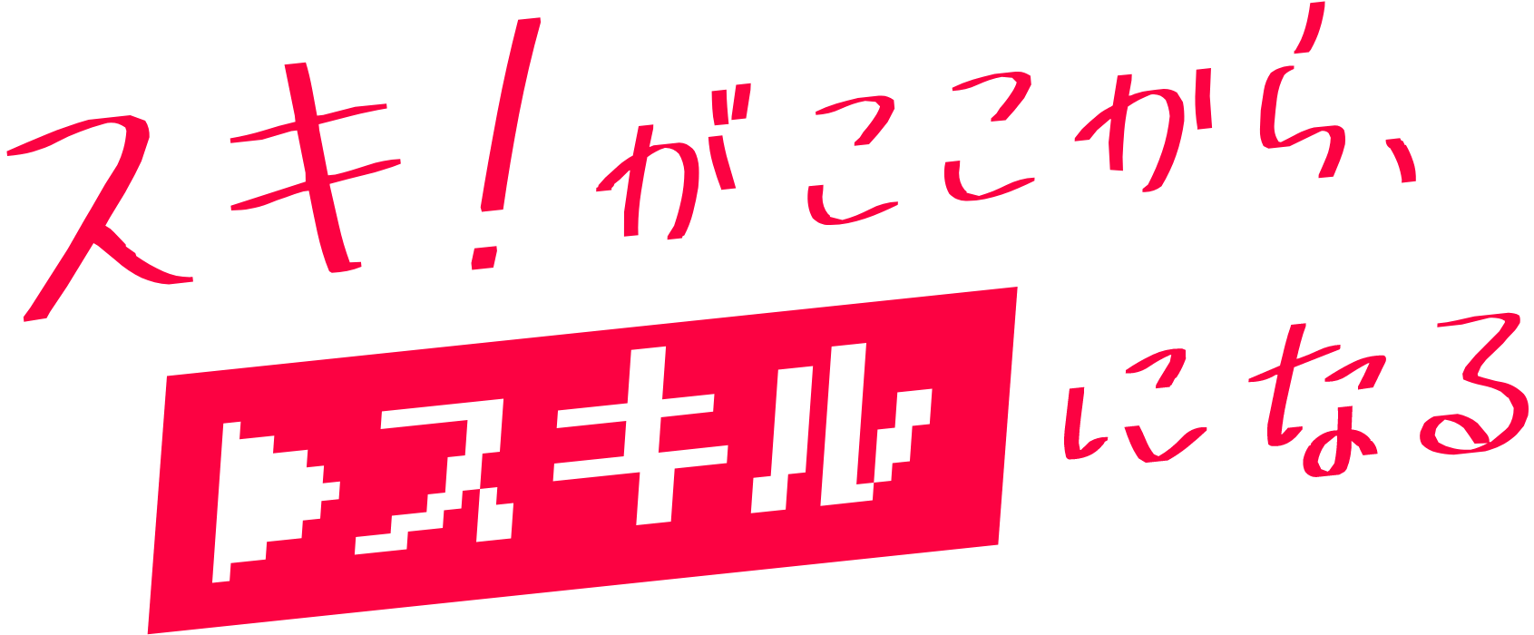 スキ！がここから、スキルになる